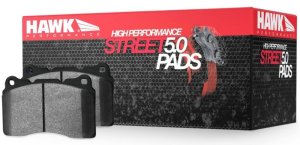 Porsche Macan Brake Pads - Rear - Hawk Performance - HPS 5.0 - `16-`18